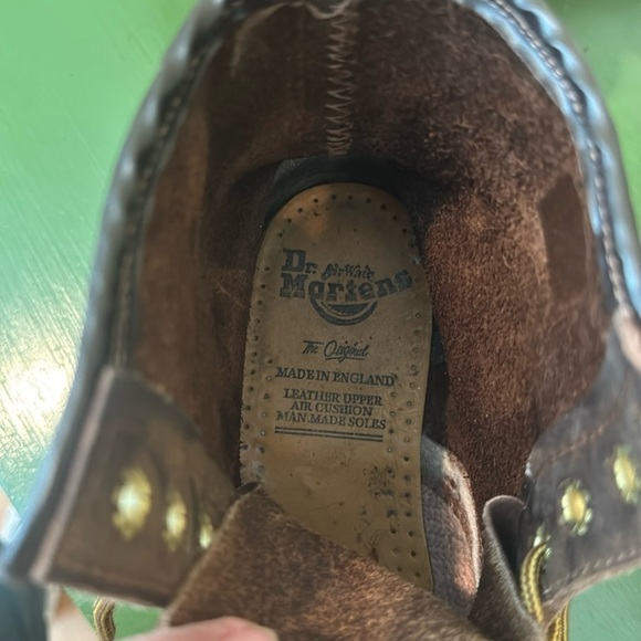 Dr Martens air wair brown boots Made in England main image 8